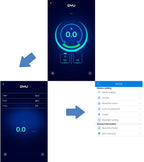 350W Folding Portable Electric Bike with 36V 6AH Lithium-Ion Battery Aluminum Bluetooth Control E-Bike APP Speed Setting Waterproof Electric Bicycle