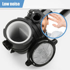2hp swimming pool pump motor strainer in/above ground 115-230v outdoor 1500w new