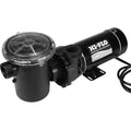 waterway plastics wwph11006r 115v 1 horsepower hi-flo pump, horizontal