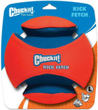 Chuckit Kick Fetch Dog Toy Ball, Large, 8 Pack