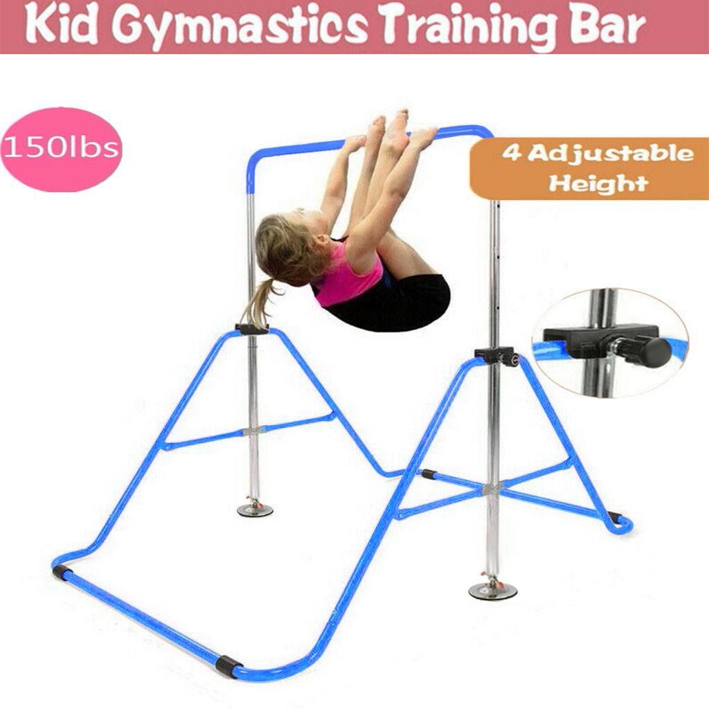 Children's indoor horizontal bar home pull-up blue