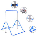 Children's indoor horizontal bar home pull-up blue