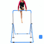 Children's indoor horizontal bar home pull-up blue