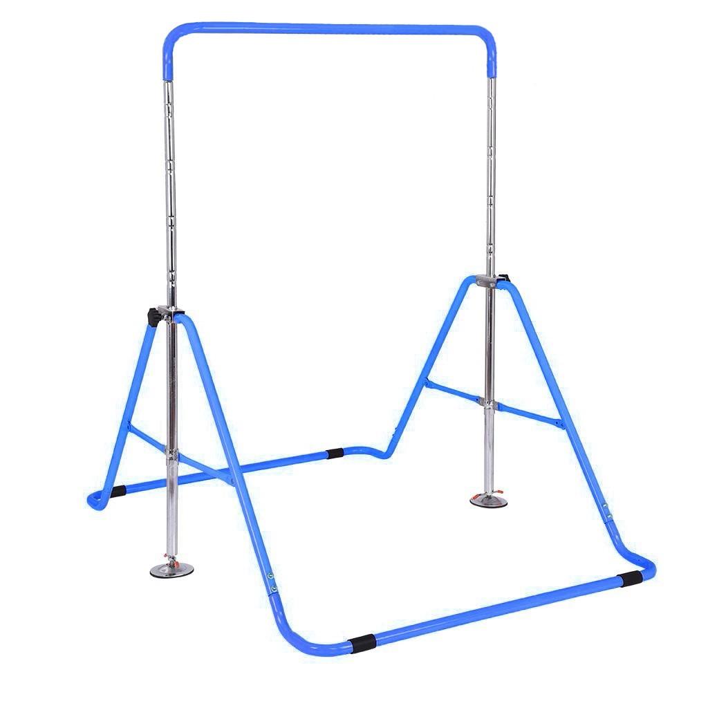 Children's indoor horizontal bar home pull-up blue