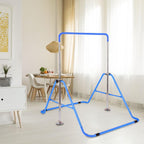 Children's indoor horizontal bar home pull-up blue