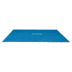 intex 9 x 18 foot rectangular solar frame set swimming pool cover (2 pack)