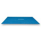 intex 9 x 18 foot rectangular solar frame set swimming pool cover (2 pack)