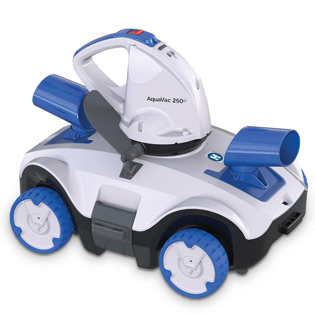 hayward w3rch200cu aquavac 250 li cordless robotic pool cleaner for flat-bottomed pools (automatic pool vacuum)