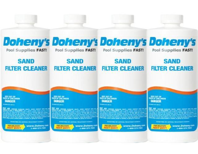 Doheny's Sand Filter Cleaner (4 x 1 Qt.)