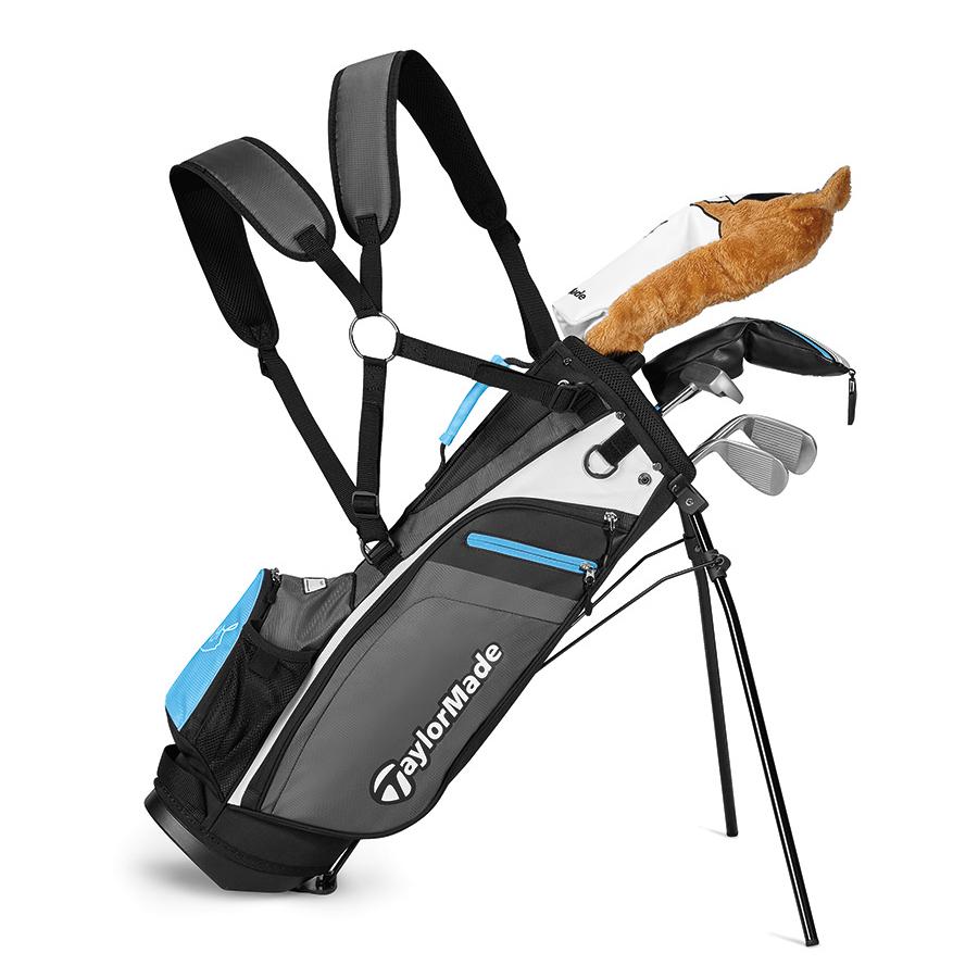TaylorMade Rory Kids 6 Piece Set (Driver, Hybrid, 7I, SW, Putter with Bag, Right Hand, Ages 4+)