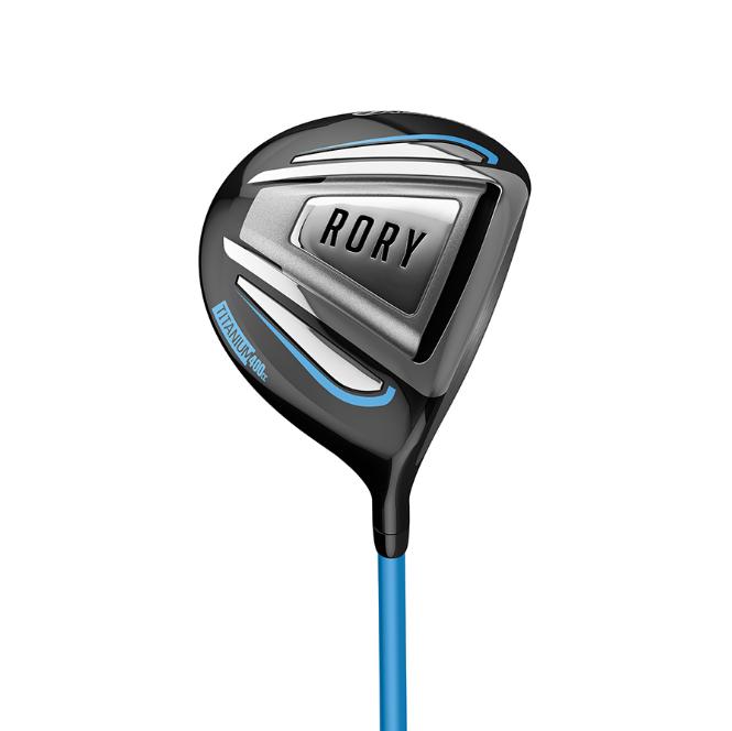 TaylorMade Rory Kids 6 Piece Set (Driver, Hybrid, 7I, SW, Putter with Bag, Right Hand, Ages 4+)