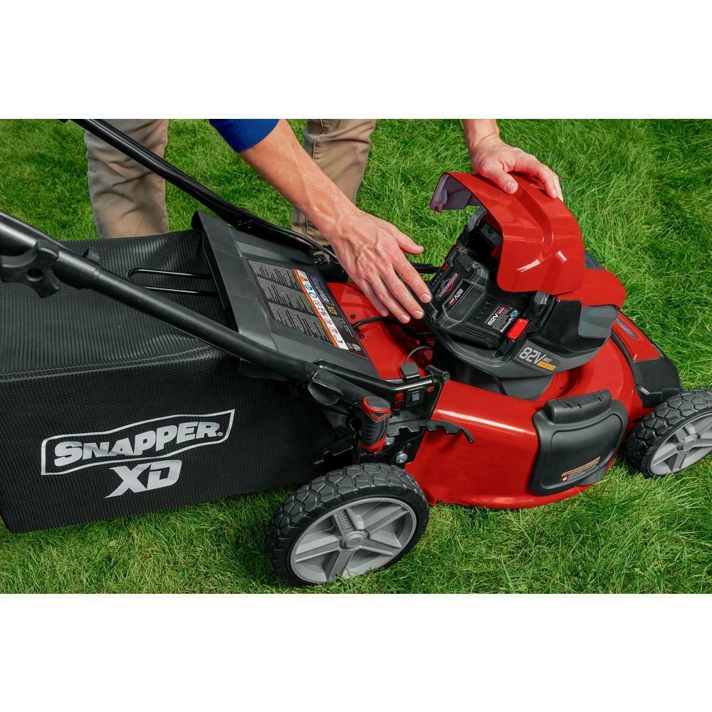 XD 21 in. 82-Volt Lithium-Ion Cordless Battery Walk Behind Self Propelled Mower