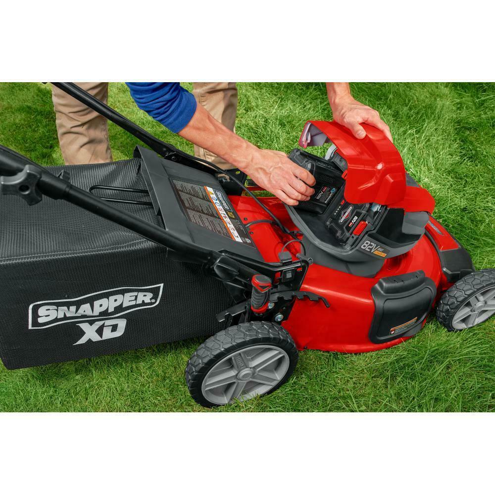 XD 21 in. 82-Volt Lithium-Ion Cordless Battery Walk Behind Self Propelled Mower