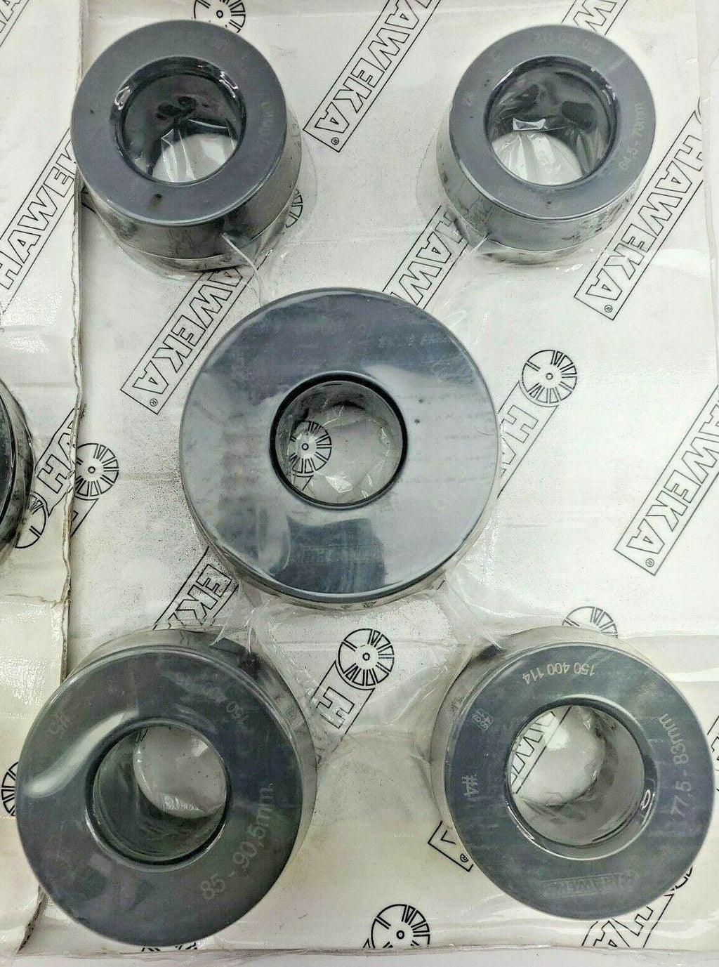 HAWEKA Low Taper Collet set Low-taper centering,SET OF 9 PZ.