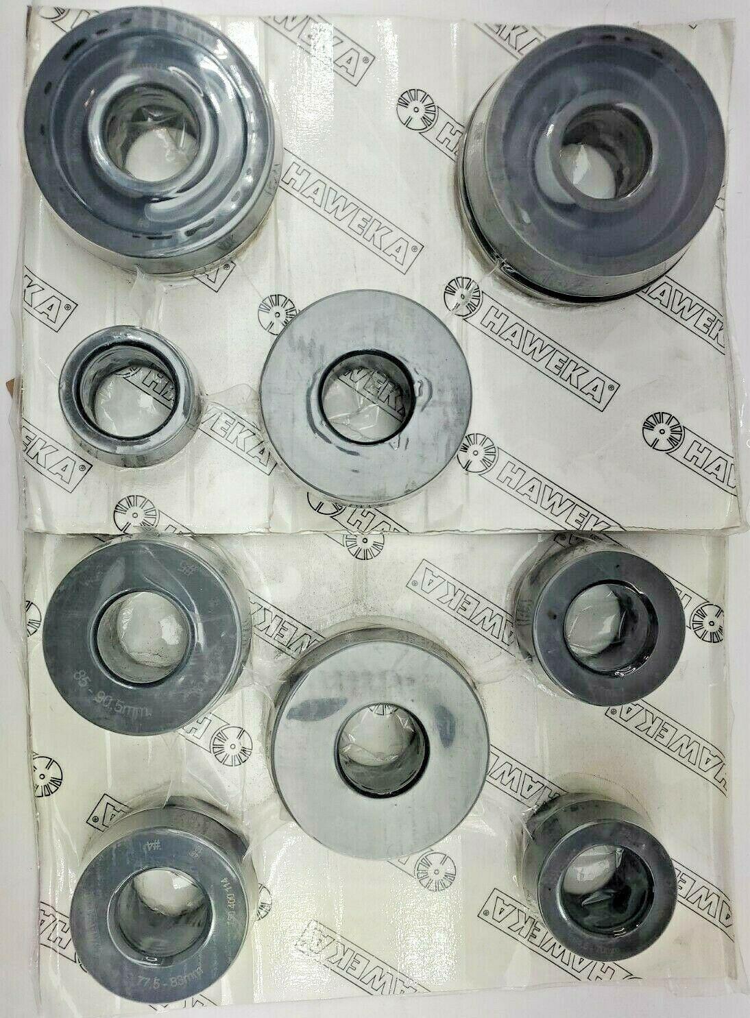 HAWEKA Low Taper Collet set Low-taper centering,SET OF 9 PZ.
