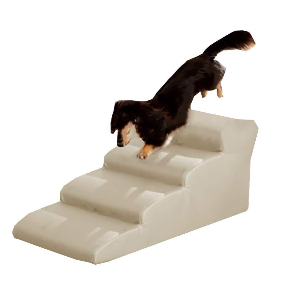 XIAOPING White Dog Stairs Kitten Stairs Pet Daily Necessities Climbing Ladder Toy Leisure Entertainment Toys Pet Stairs