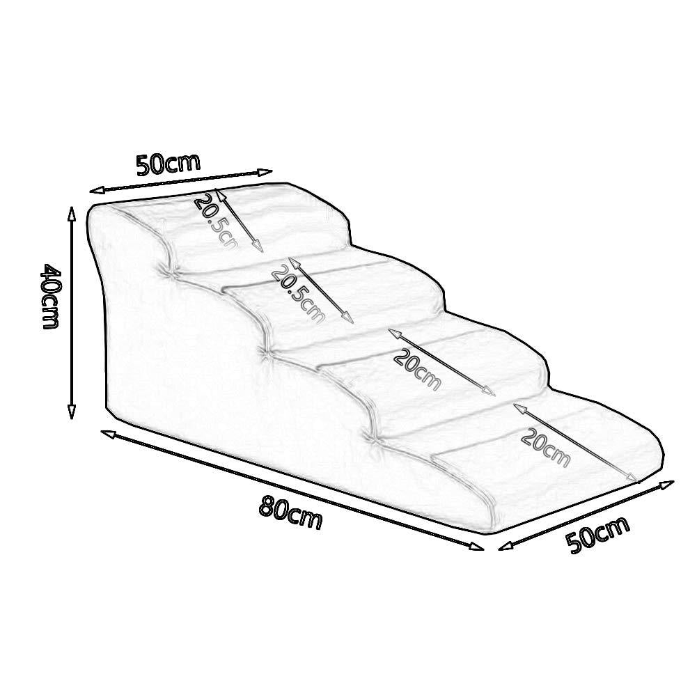 XIAOPING White Dog Stairs Kitten Stairs Pet Daily Necessities Climbing Ladder Toy Leisure Entertainment Toys Pet Stairs