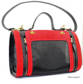 Becky Winston Red Leather Pet Carrier