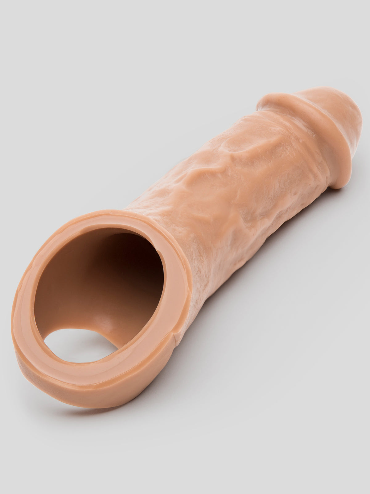 Vixen VixSkin Colossus Silicone Penis Extender 7 Inch, Flesh Tan | Flesh Tan
