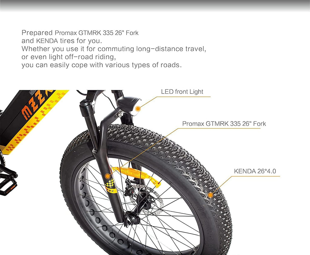 Electric Bicycles for Adults, 750W 48V Motor E-Bike with Removable Lithium Battery, 26" 4.0 inch Fat Tire 7 Speeds Snow Beach Electric Bikes, Hand Throttle &amp; Pedal Assist