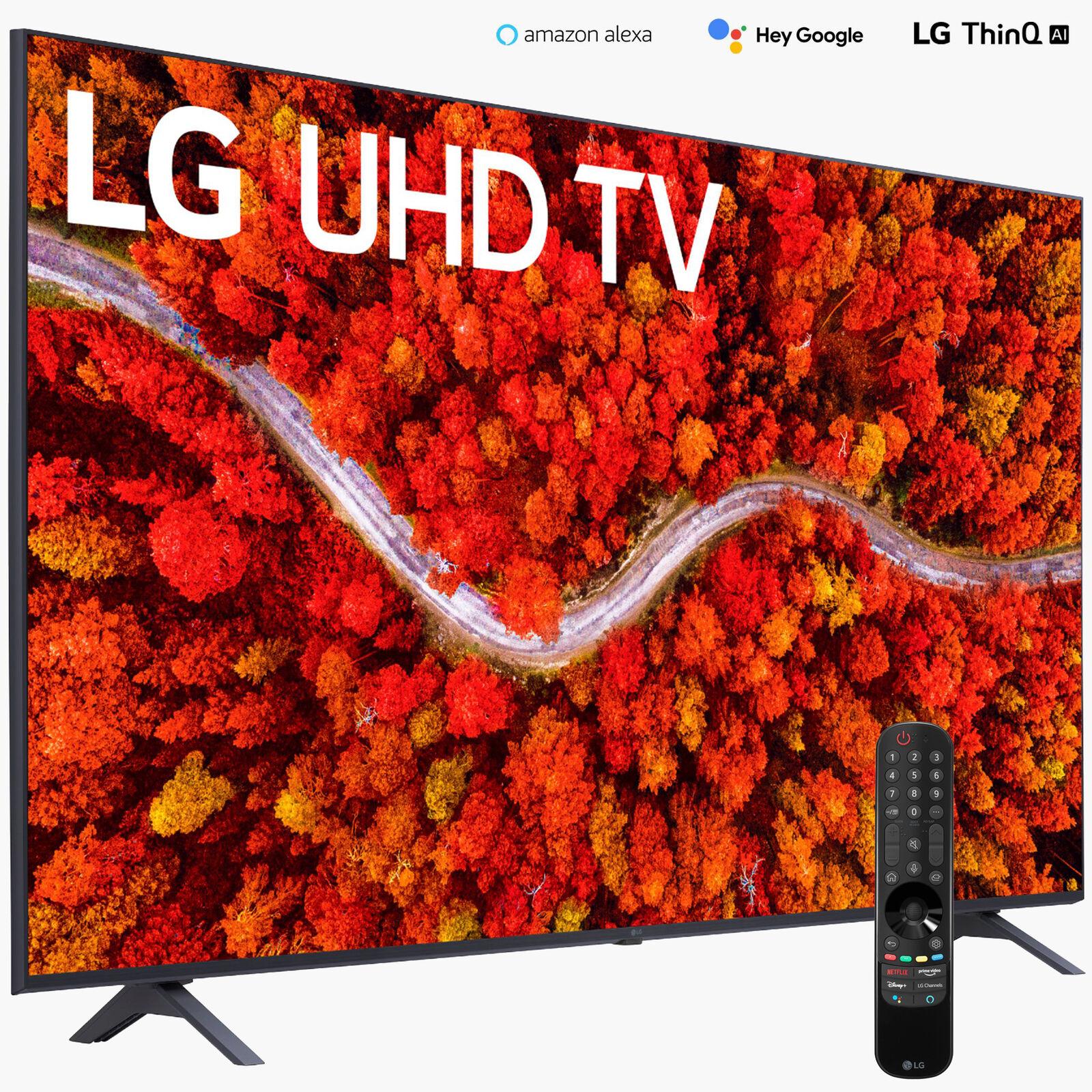 lg 80 series 4k resolution ultra hd smart webos tv (2021 model) - choose size