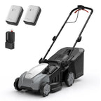 40V (2×20V) Push Mower, Electric Lawn Mower Cordless 16″, Brushless Motor, 6-Height Adjust, 50L Grass Collector, 2×5.0Ah Batteries &amp; Charger