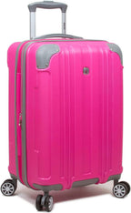 Kingsley Generation 3-Piece Hardside Spinner Luggage Set, Pink