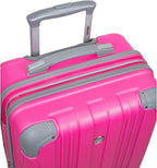 Kingsley Generation 3-Piece Hardside Spinner Luggage Set, Pink