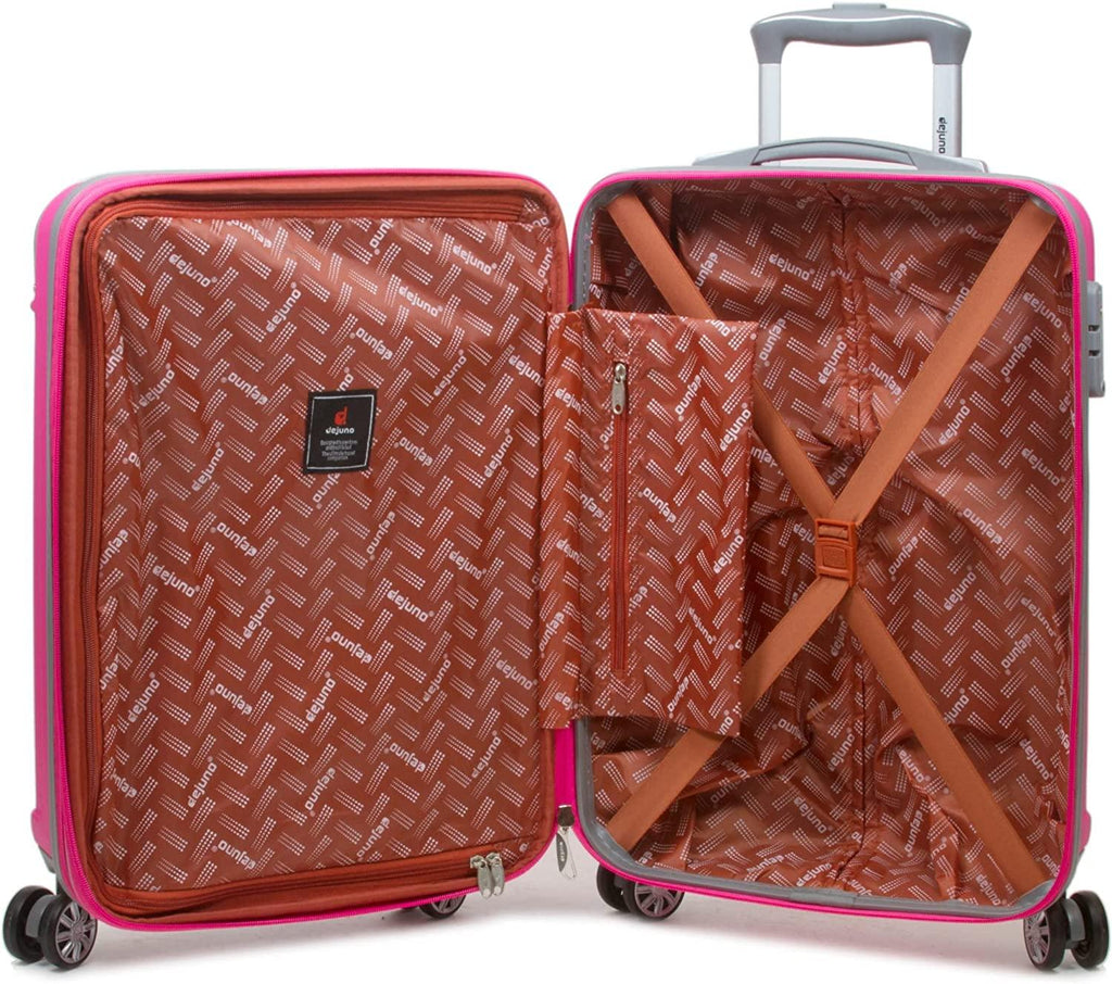 Kingsley Generation 3-Piece Hardside Spinner Luggage Set, Pink