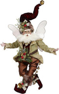 18" Green and Brown Jingles Christmas Fairy - Medium