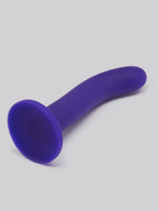 Lovehoney Silicone Suction Cup G-Spot Dildo 7 Inch, Purple
