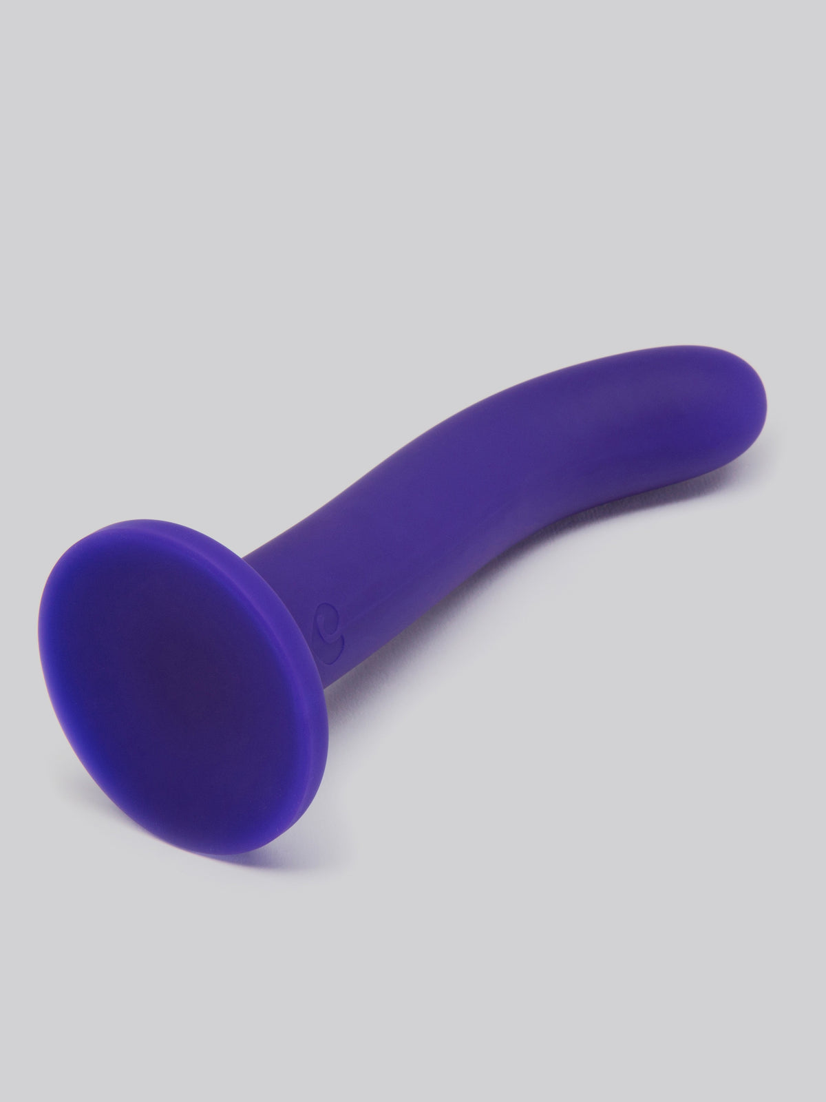 Lovehoney Silicone Suction Cup G-Spot Dildo 7 Inch, Purple