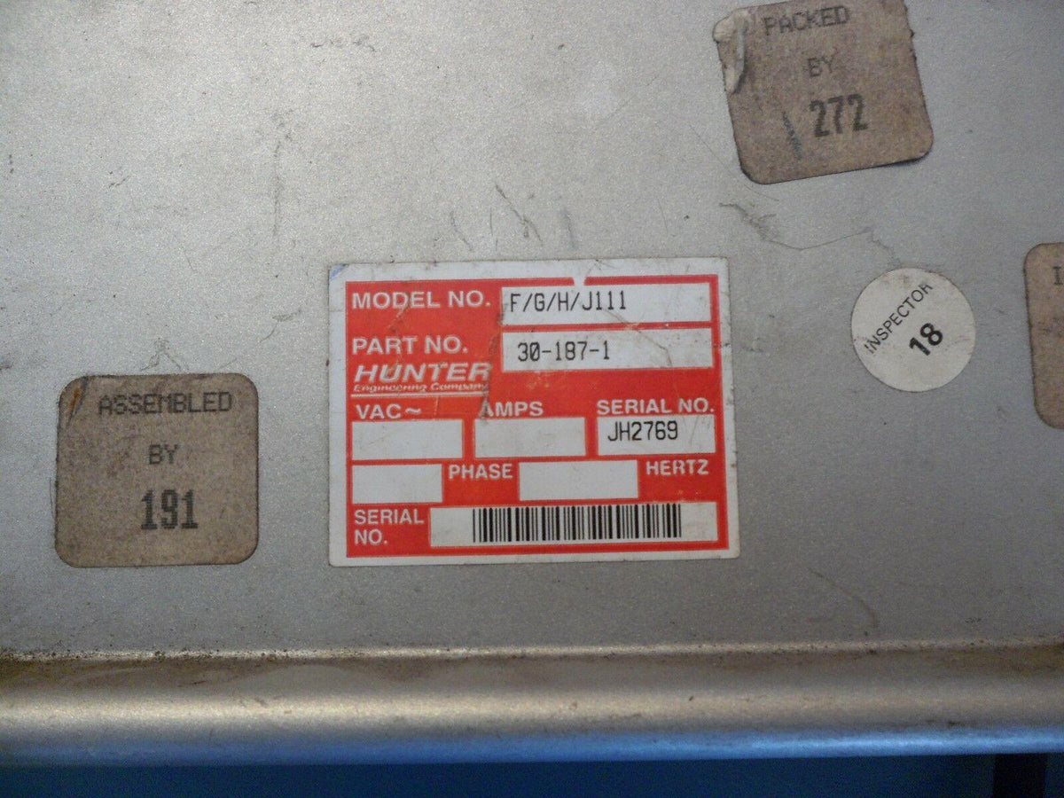 HUNTER REMOTE CONTROL INDICATOR FOR F/G/H/J111 ALIGNMENT MACHINES 30-187-1