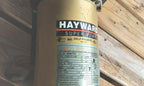 hayward 1 hp super pump pool pump in above ground filter  clamps very low use