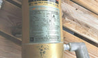 hayward 1 hp super pump pool pump in above ground filter  clamps very low use