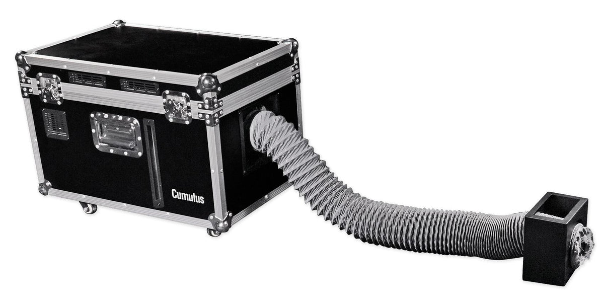 Chauvet DJ CUMULUS Commercial Fog Machine Pro DMX Fogger w/Case+(2) Club Tables