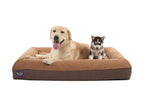 Laifug Orthopedic Memory Foam LarSofa Pet/Dog Bed (43"x36"x7") with Durable Water Proof Liner and Removable Washable Cover