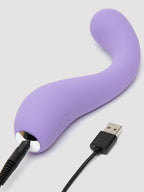 Lovehoney Luxury Rechargeable Silicone G-Spot Vibrator, Purple