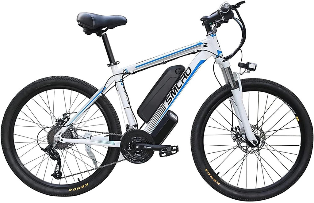 26" Sporty Electric Mountain Bike for Adults 500W Electric Bicycles with 48V/13Ah Battery, 21-Speed Gears and LCD Display for Mountain, Road(8-10 Day delivery)
