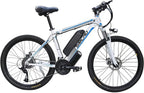 26" Sporty Electric Mountain Bike for Adults 500W Electric Bicycles with 48V/13Ah Battery, 21-Speed Gears and LCD Display for Mountain, Road(8-10 Day delivery)