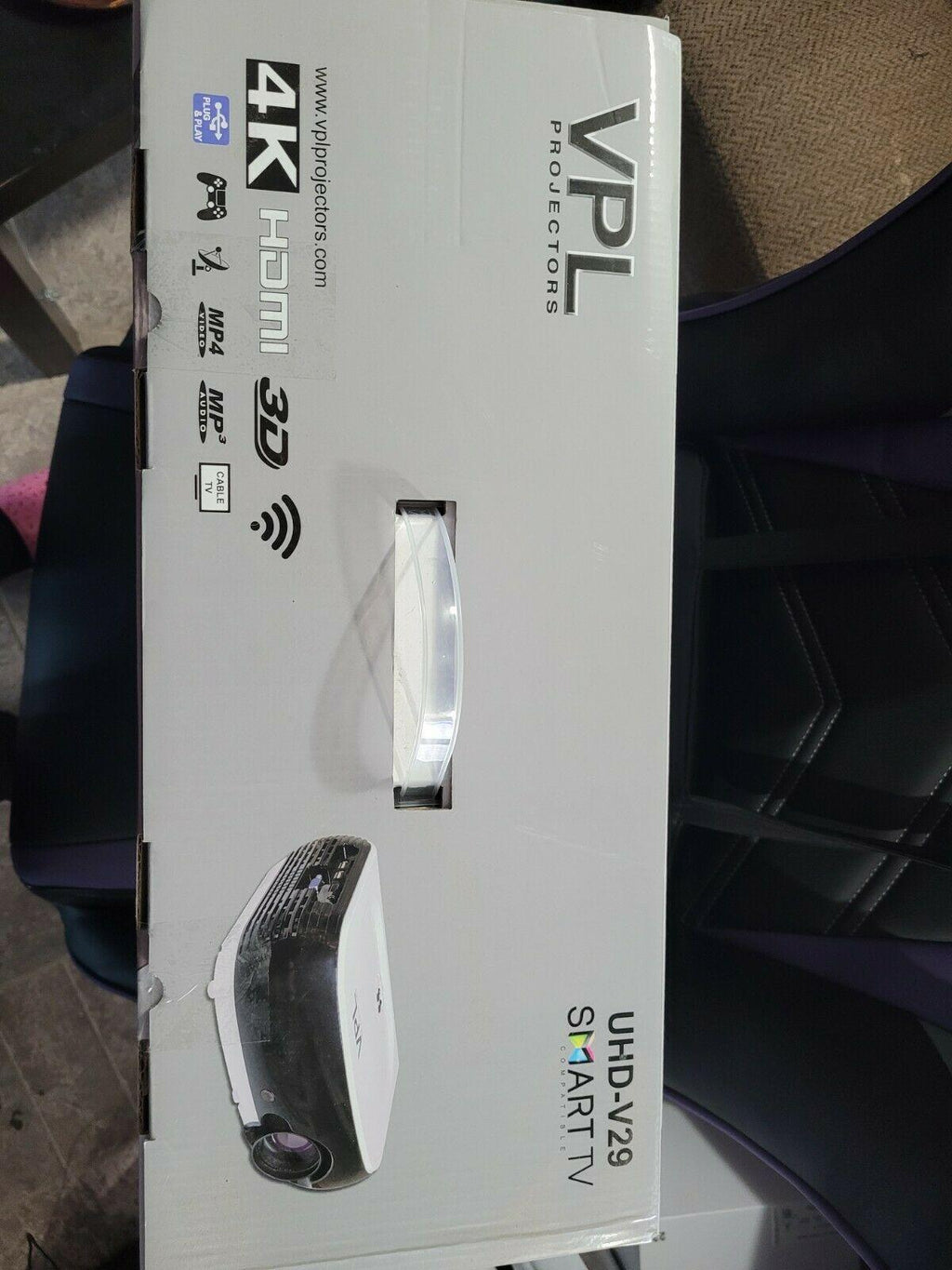 vpl projector smart tv led  read description!!!!