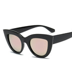Retro Thick Frame Cat Eye Sunglasses