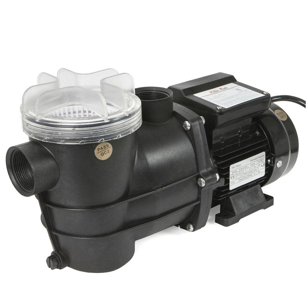 bundle set 12" sand filter with 3/4 hp pool pump above ground swimming 2400gph