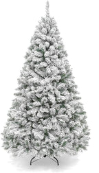 7.5ft Premium Snow Flocked Artificial Holiday Christmas Pin