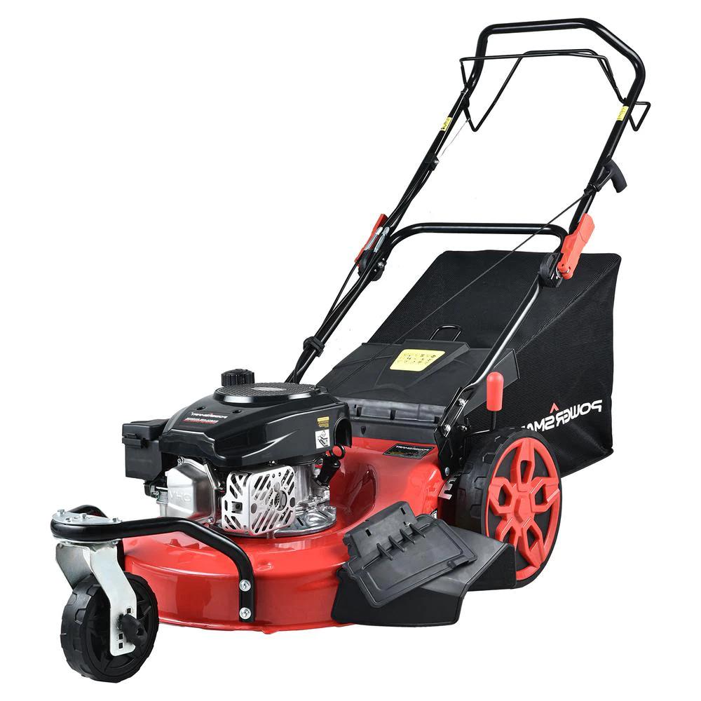 PowerSmart Walk Behind Self Propelled Lawn Mower 20 in. Rear-wheel Drive