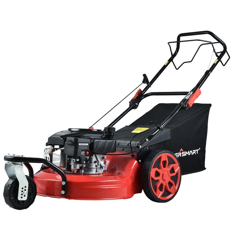 PowerSmart Walk Behind Self Propelled Lawn Mower 20 in. Rear-wheel Drive