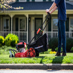 PowerSmart Walk Behind Self Propelled Lawn Mower 20 in. Rear-wheel Drive