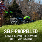40V 21" Brushless Cordless (Self-Propelled) Lawn Mower (75+ Compatible Tools), 5.0Ah Battery and Charger Included