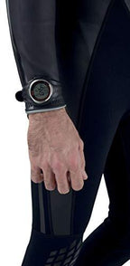 Seac Partner, wrist-mount freediving computer, black, one size