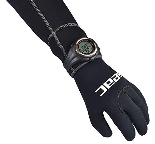 Seac Partner, wrist-mount freediving computer, black, one size